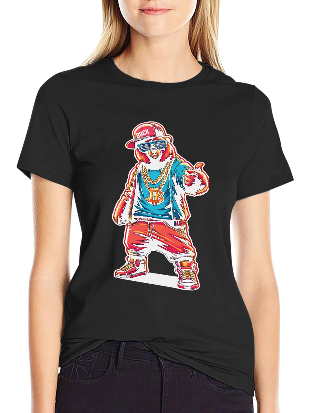 Cool Bear Graphic T-Shirt - Streetwear Style