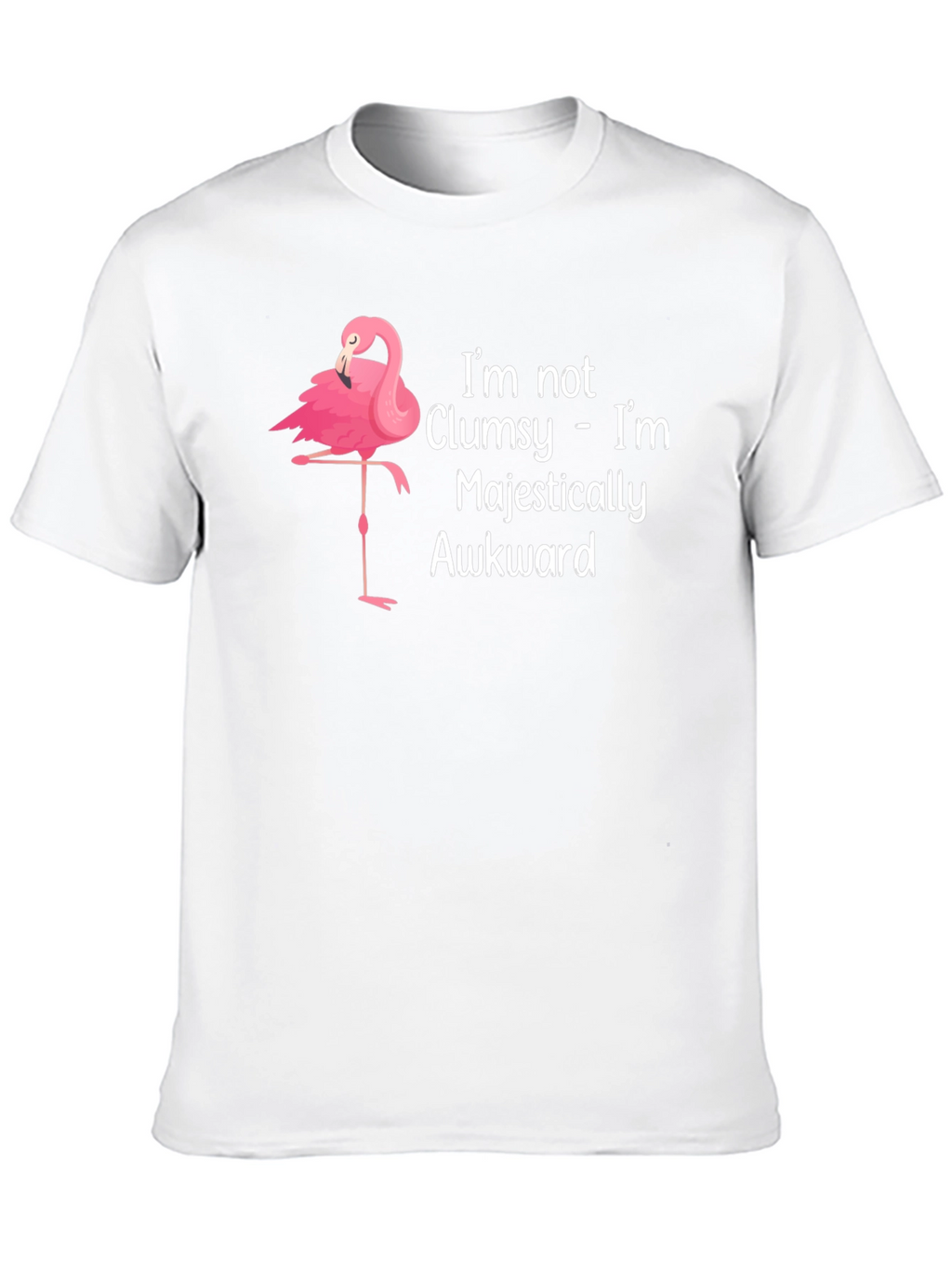 Majestically Awkward Flamingo T-Shirt
