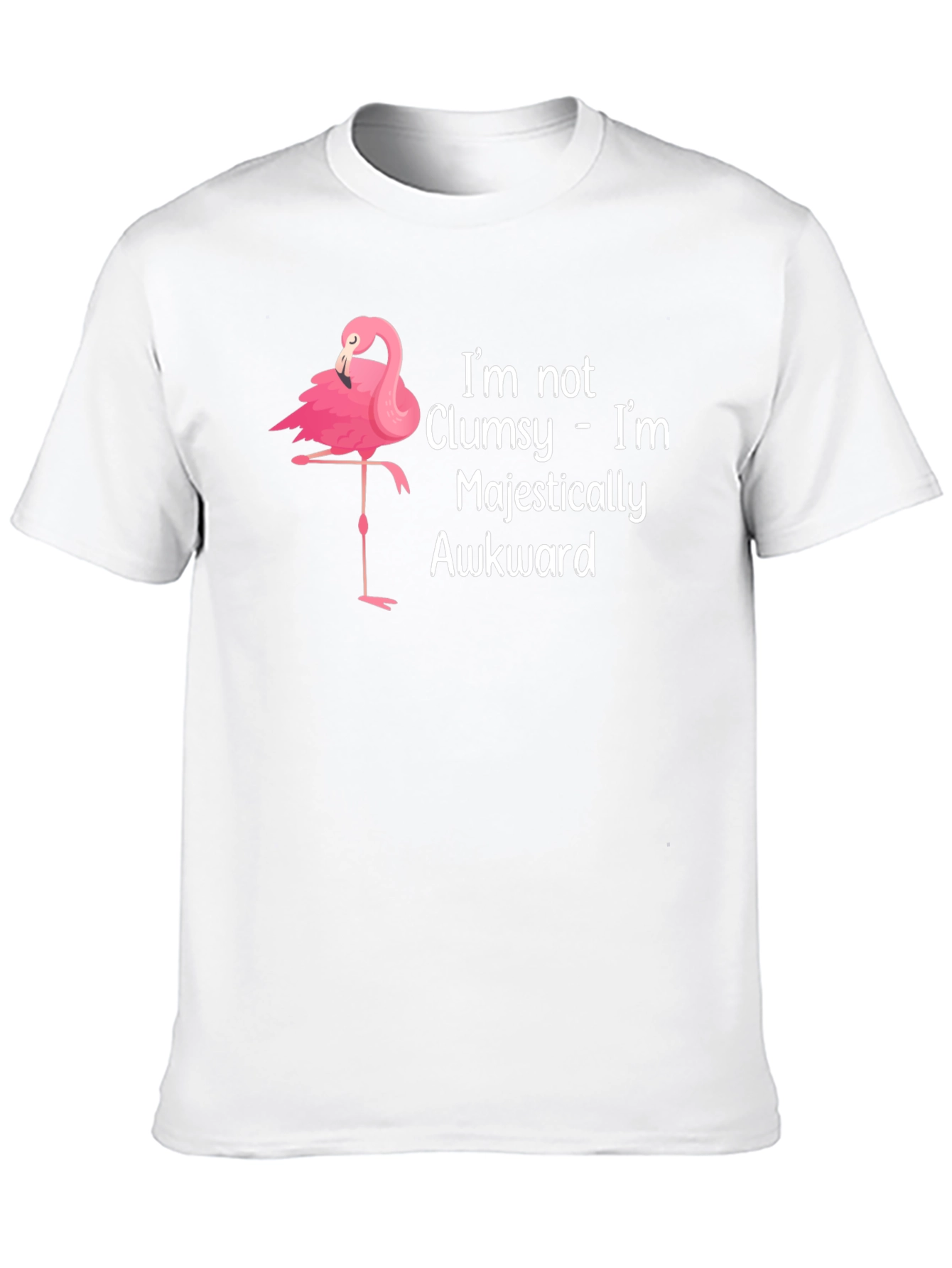 Majestically Awkward Flamingo T-Shirt