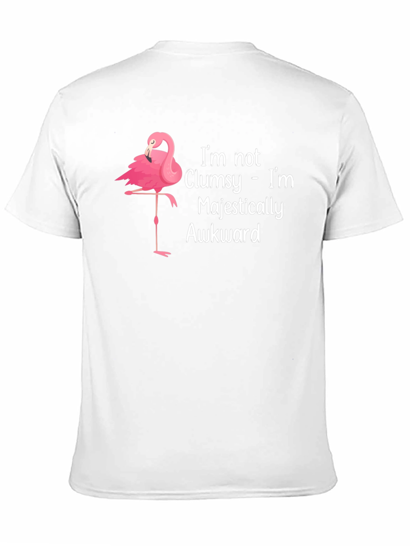 Majestically Awkward Flamingo T-Shirt
