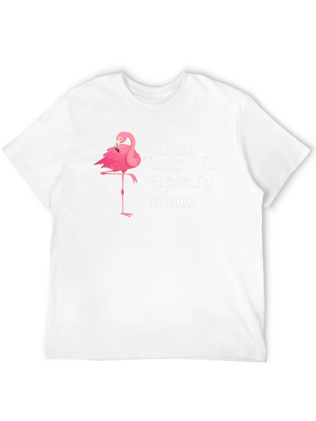 Majestically Awkward Flamingo T-Shirt