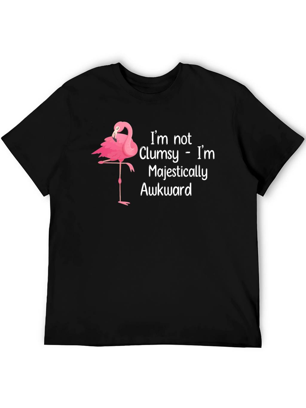Majestically Awkward Flamingo T-Shirt