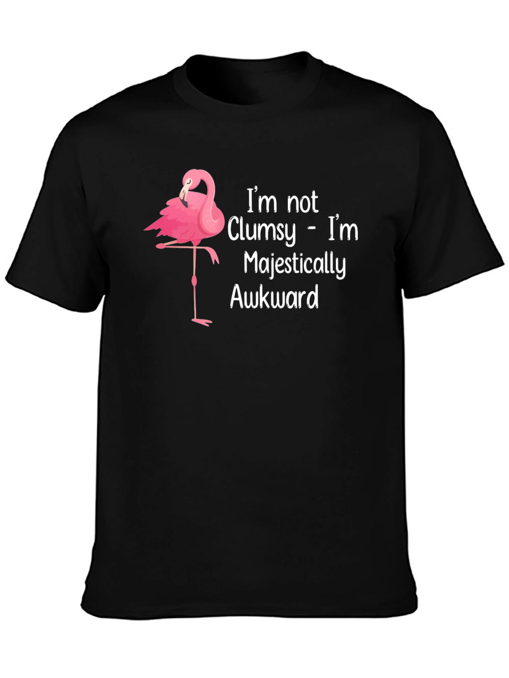Majestically Awkward Flamingo T-Shirt