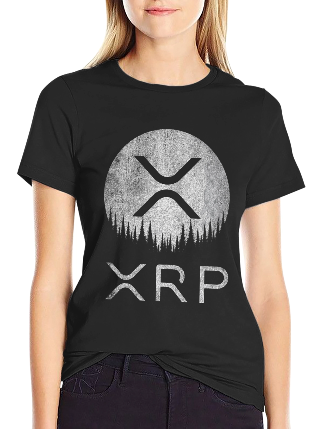 Ripple XRP Crypto T-Shirt - Modern Graphic Tee
