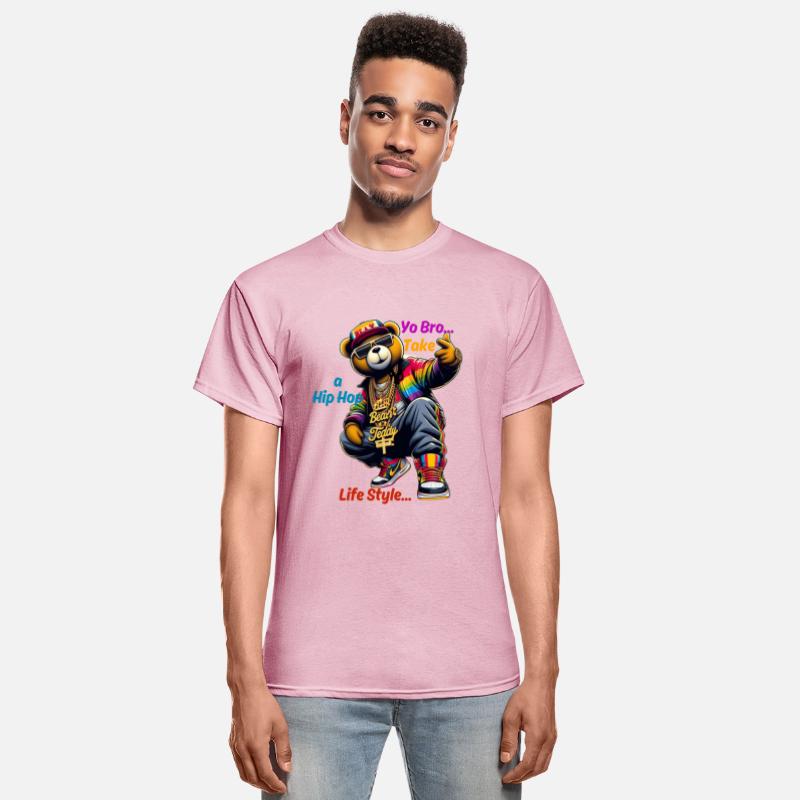 "Yo Bro! Take a HipHop Life Style" Cute Rap Bear 1