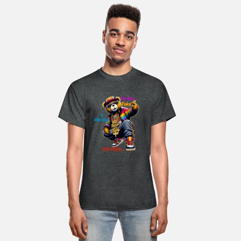 "Yo Bro! Take a HipHop Life Style" Cute Rap Bear 1