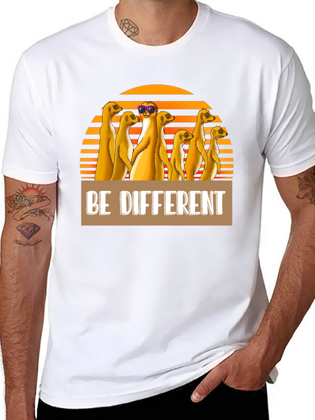 Be Different Meerkat T-Shirt