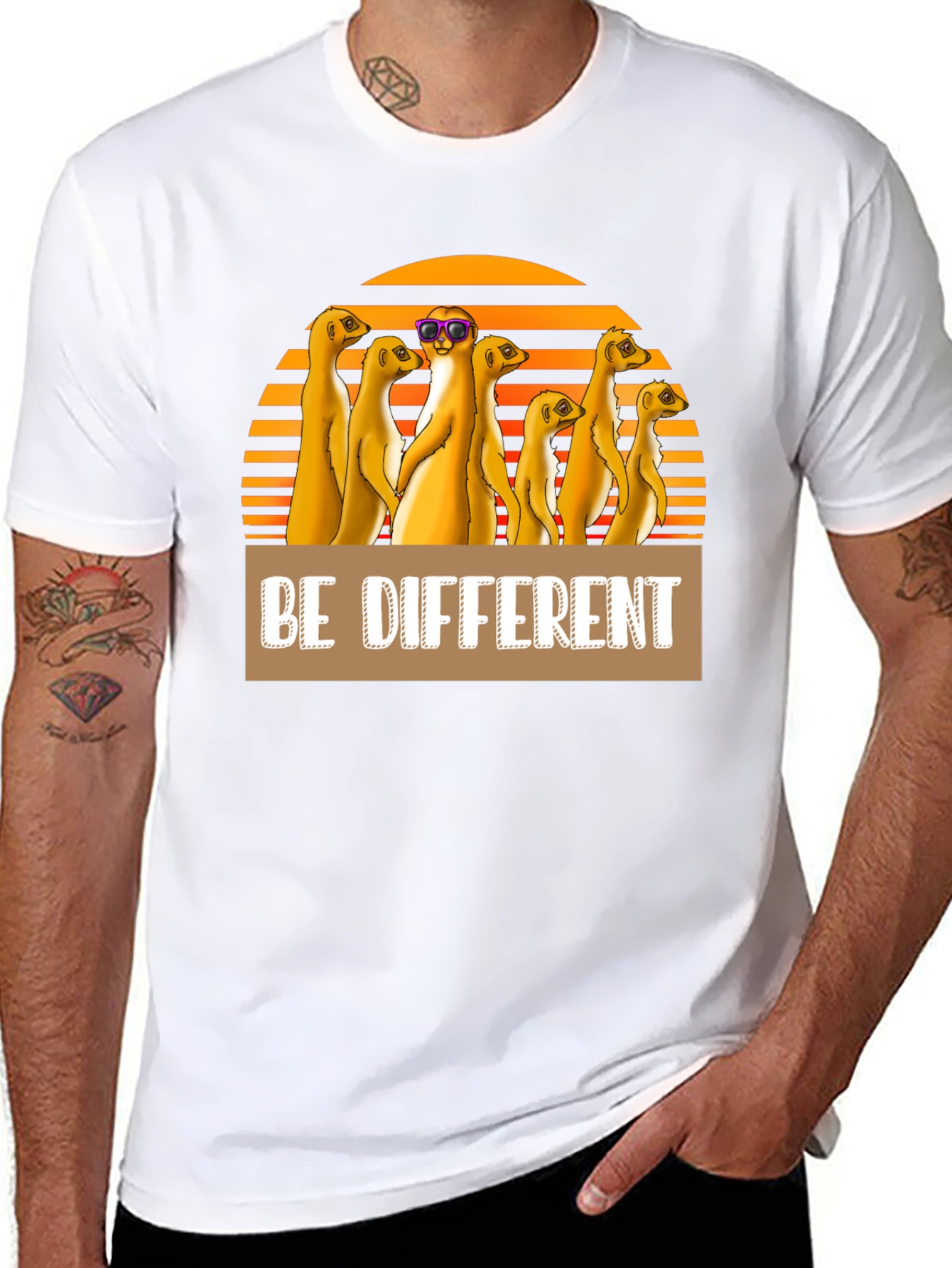 Be Different Meerkat T-Shirt