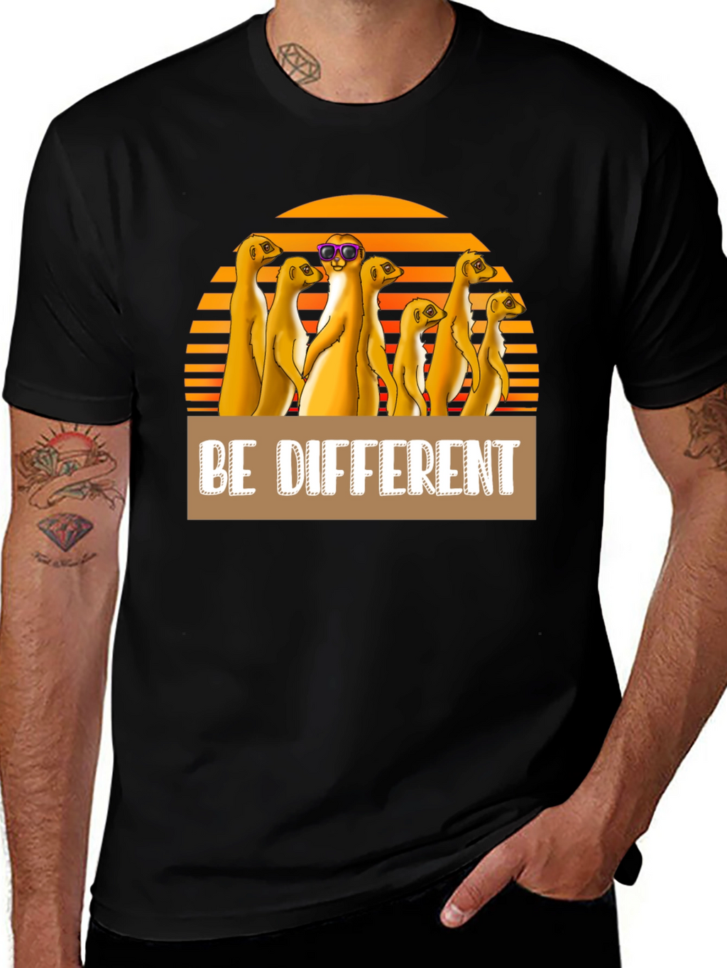 Be Different Meerkat T-Shirt