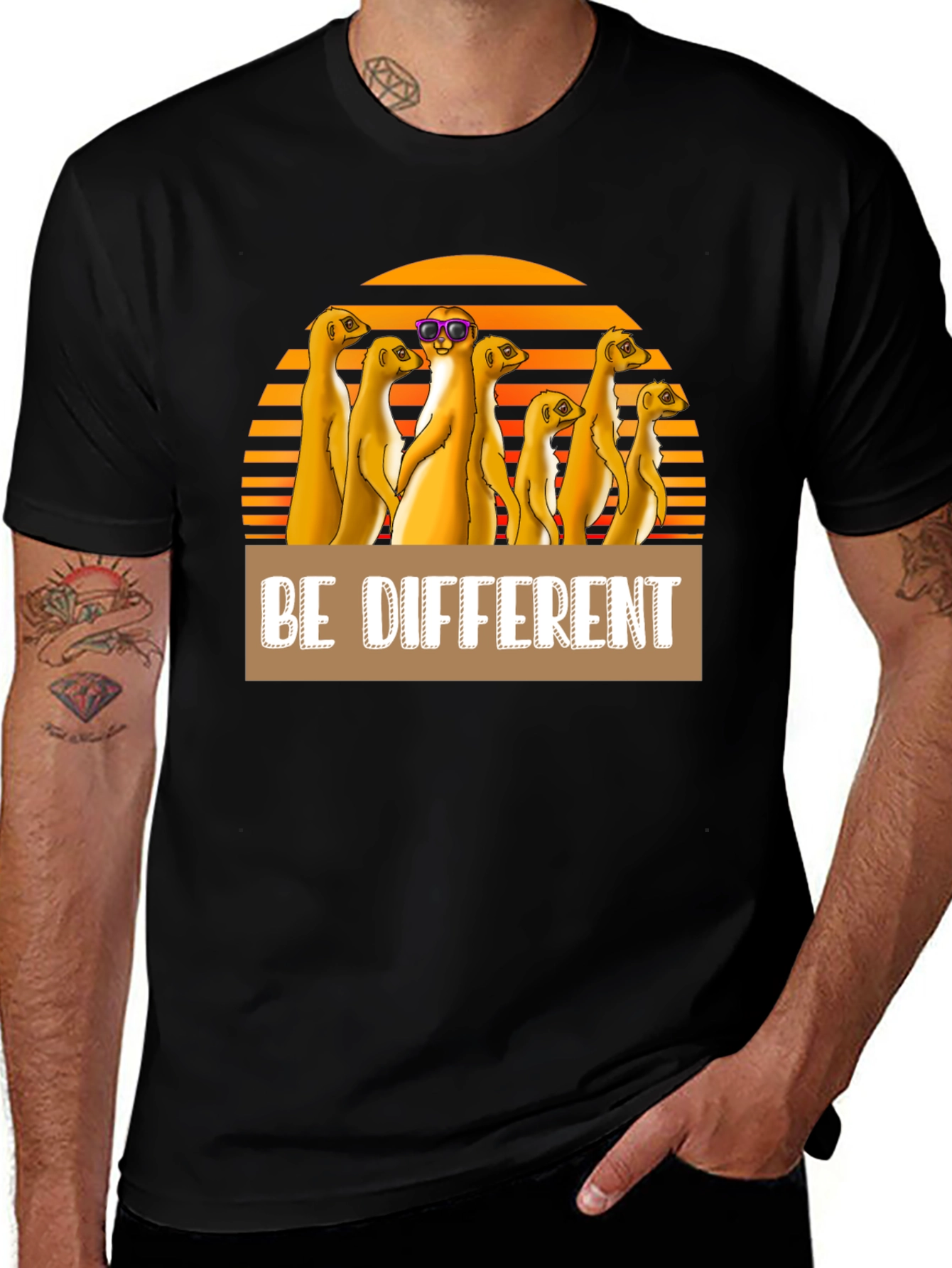 Be Different Meerkat T-Shirt