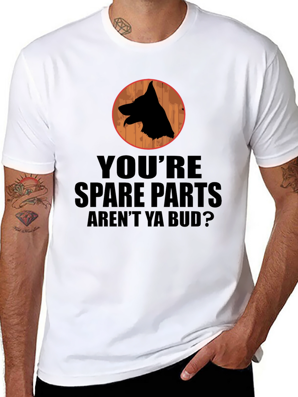 Letterkenny Inspired Spare Parts T-Shirt