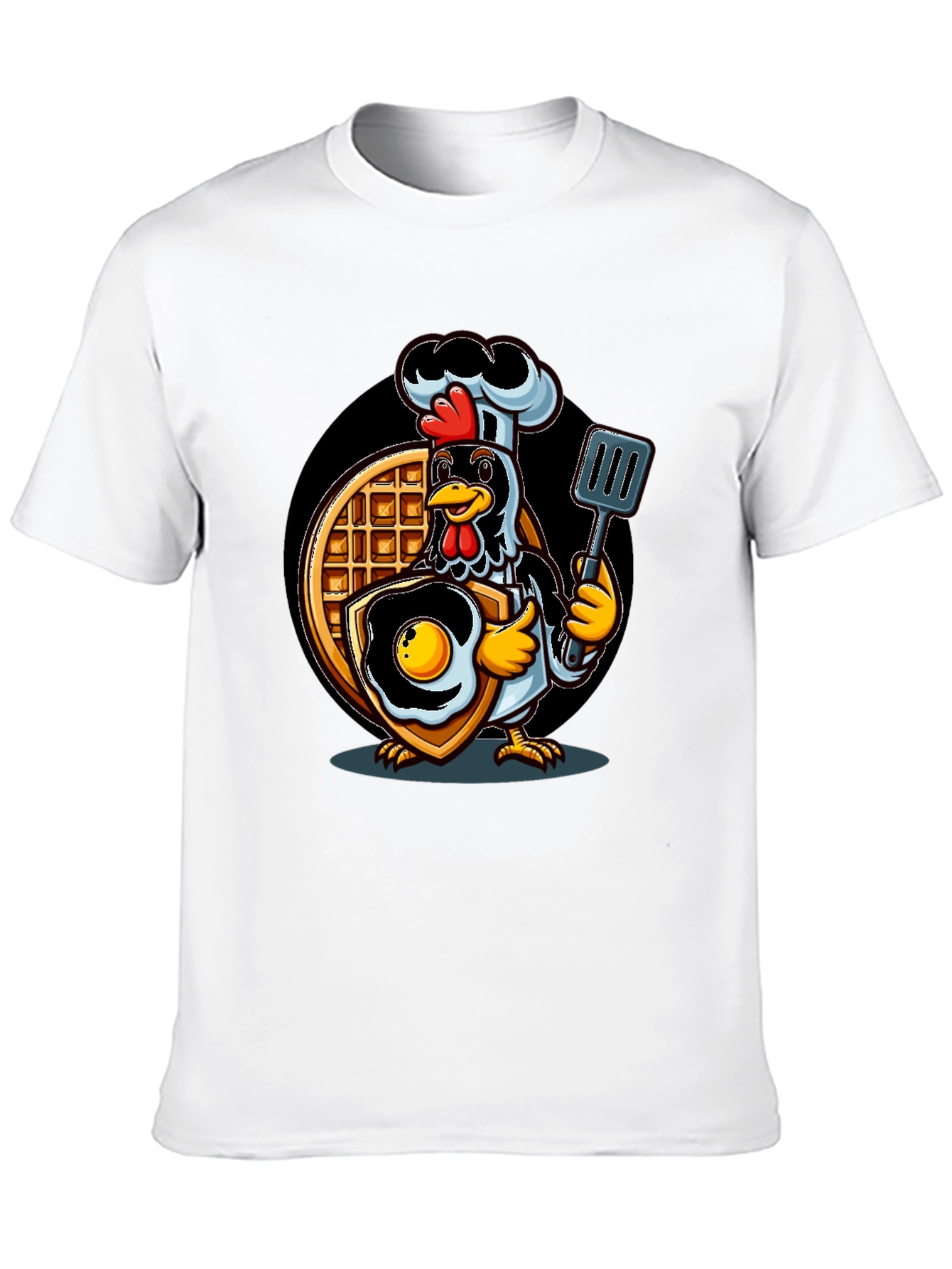 Chef Chicken Waffle & Egg T-Shirt