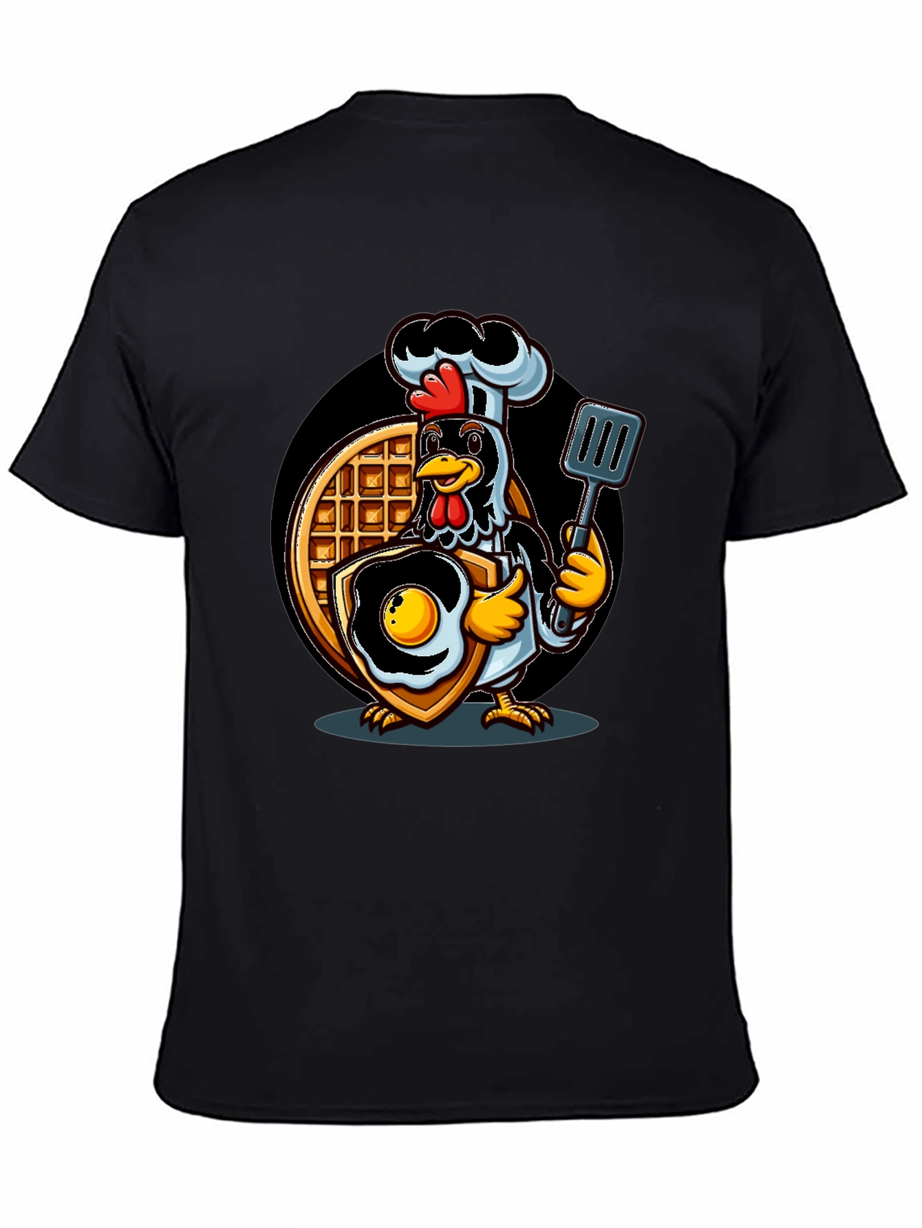 Chef Chicken Waffle & Egg T-Shirt
