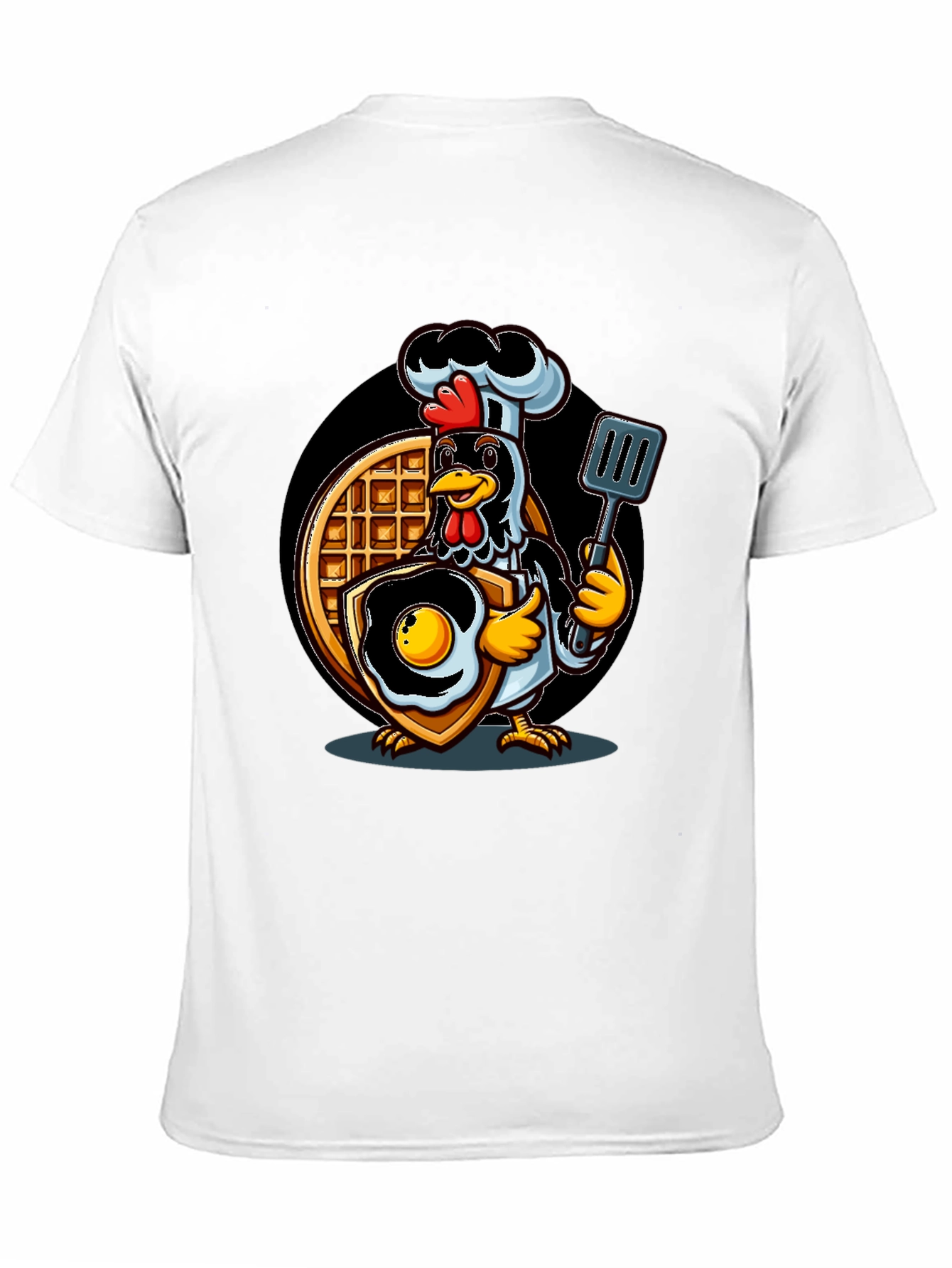 Chef Chicken Waffle & Egg T-Shirt