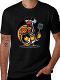 Chef Chicken Waffle & Egg T-Shirt