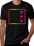 Love Wins Equality T-Shirt - Pride Rainbow Design
