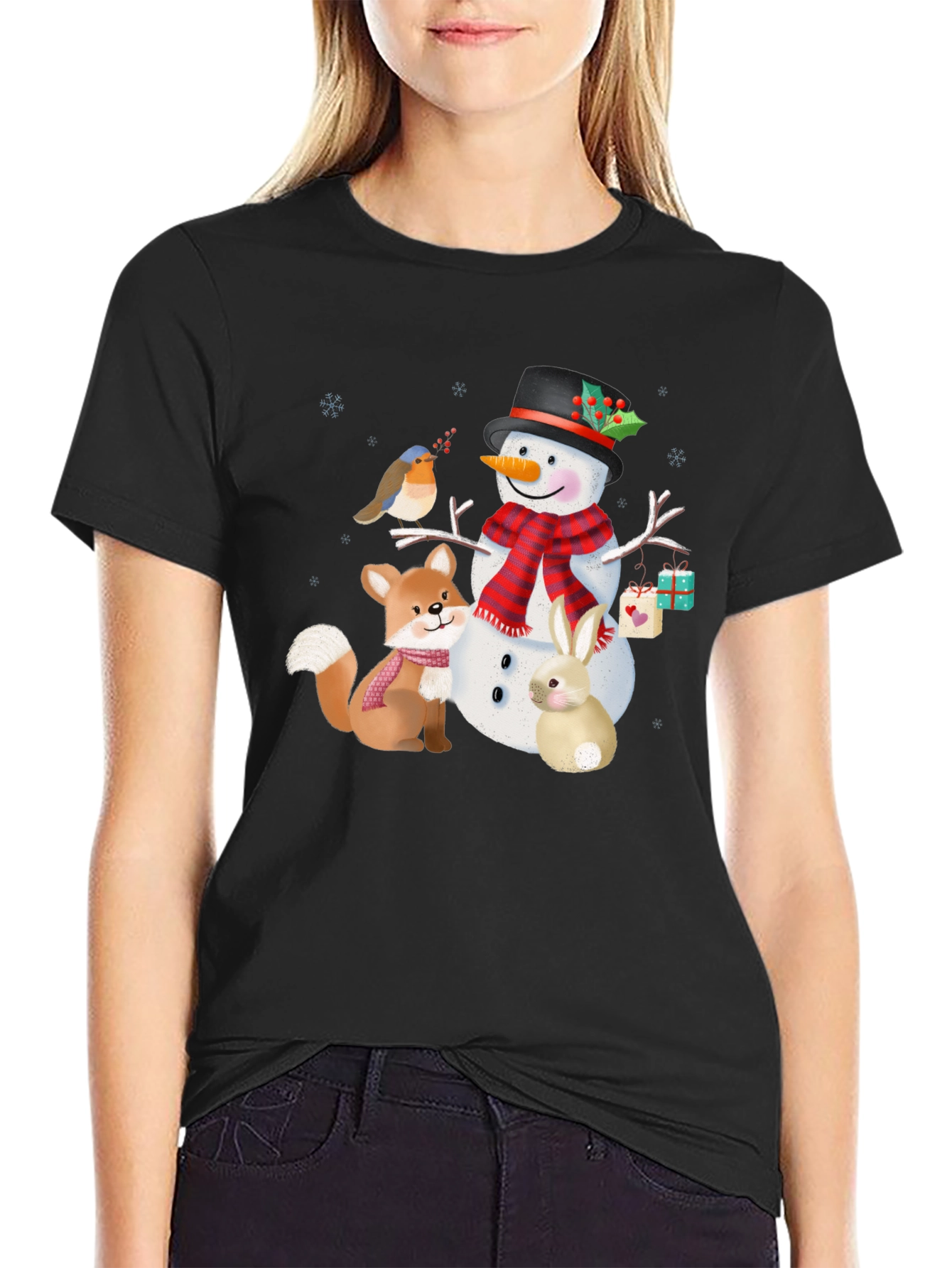 Festive Winter Friends T-Shirt