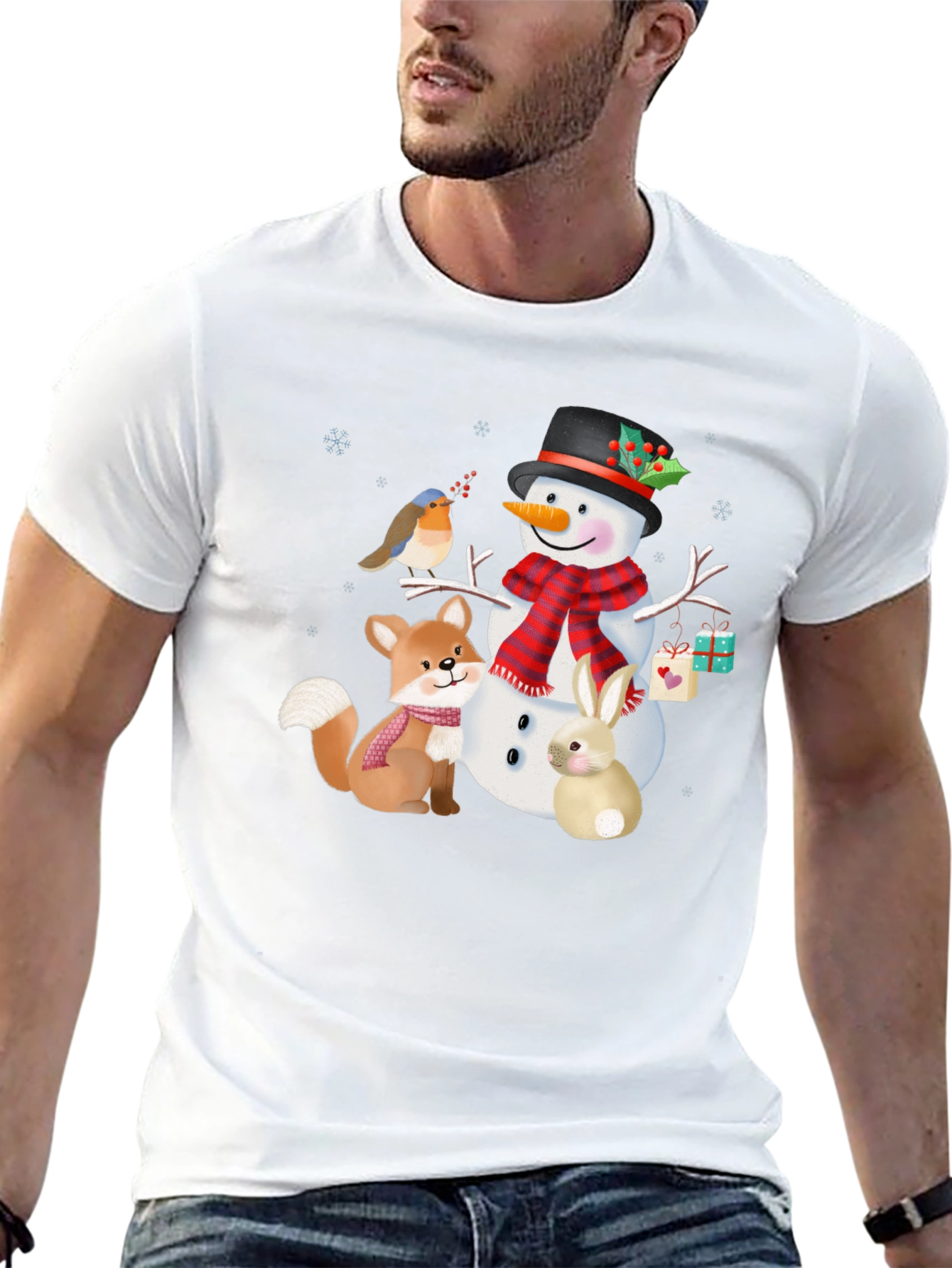 Festive Winter Friends T-Shirt