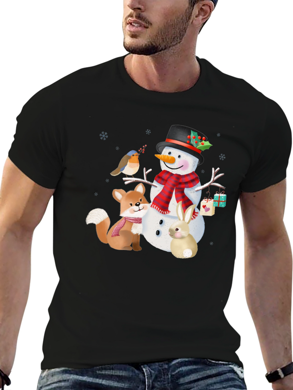 Festive Winter Friends T-Shirt