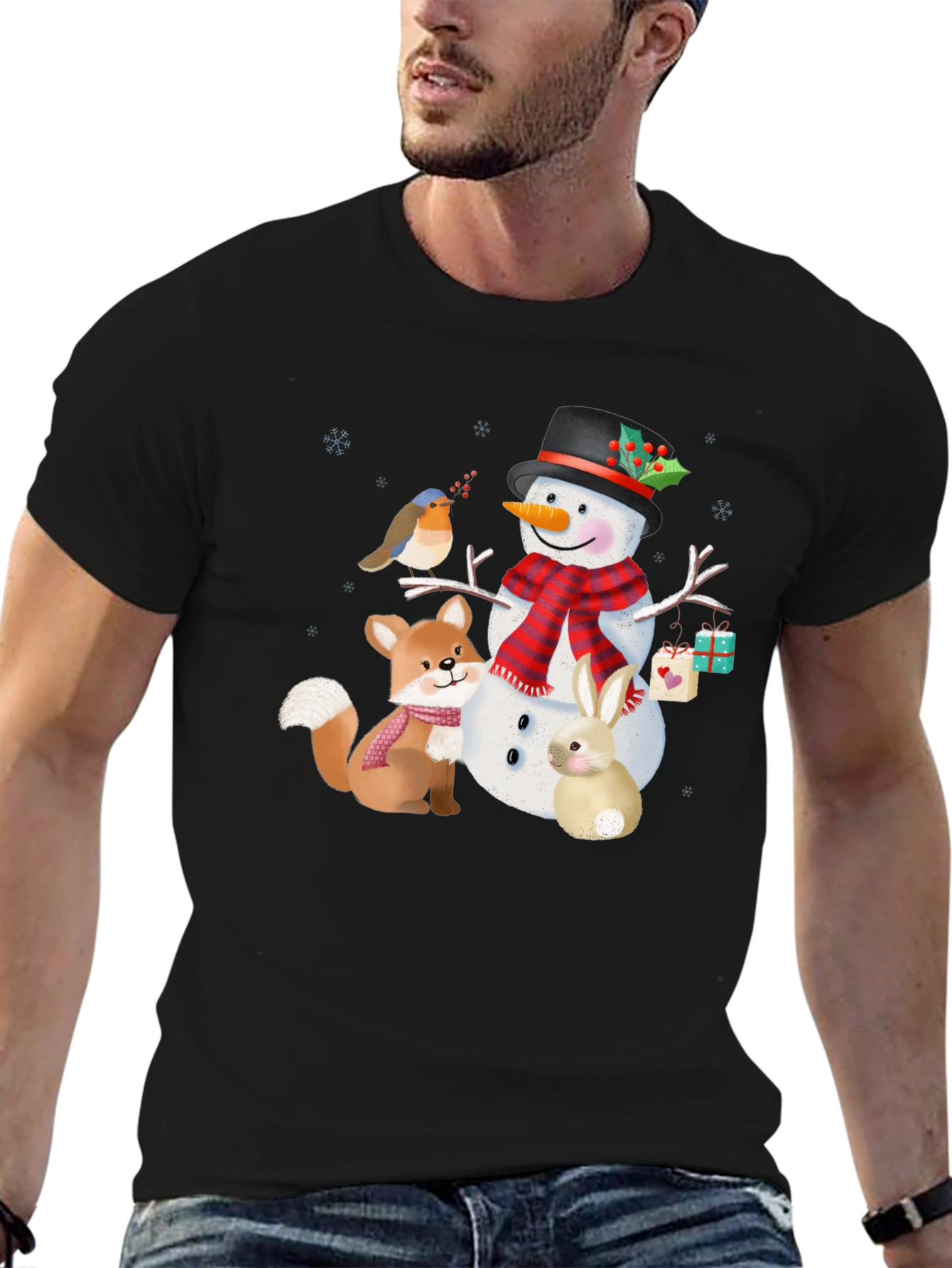 Festive Winter Friends T-Shirt
