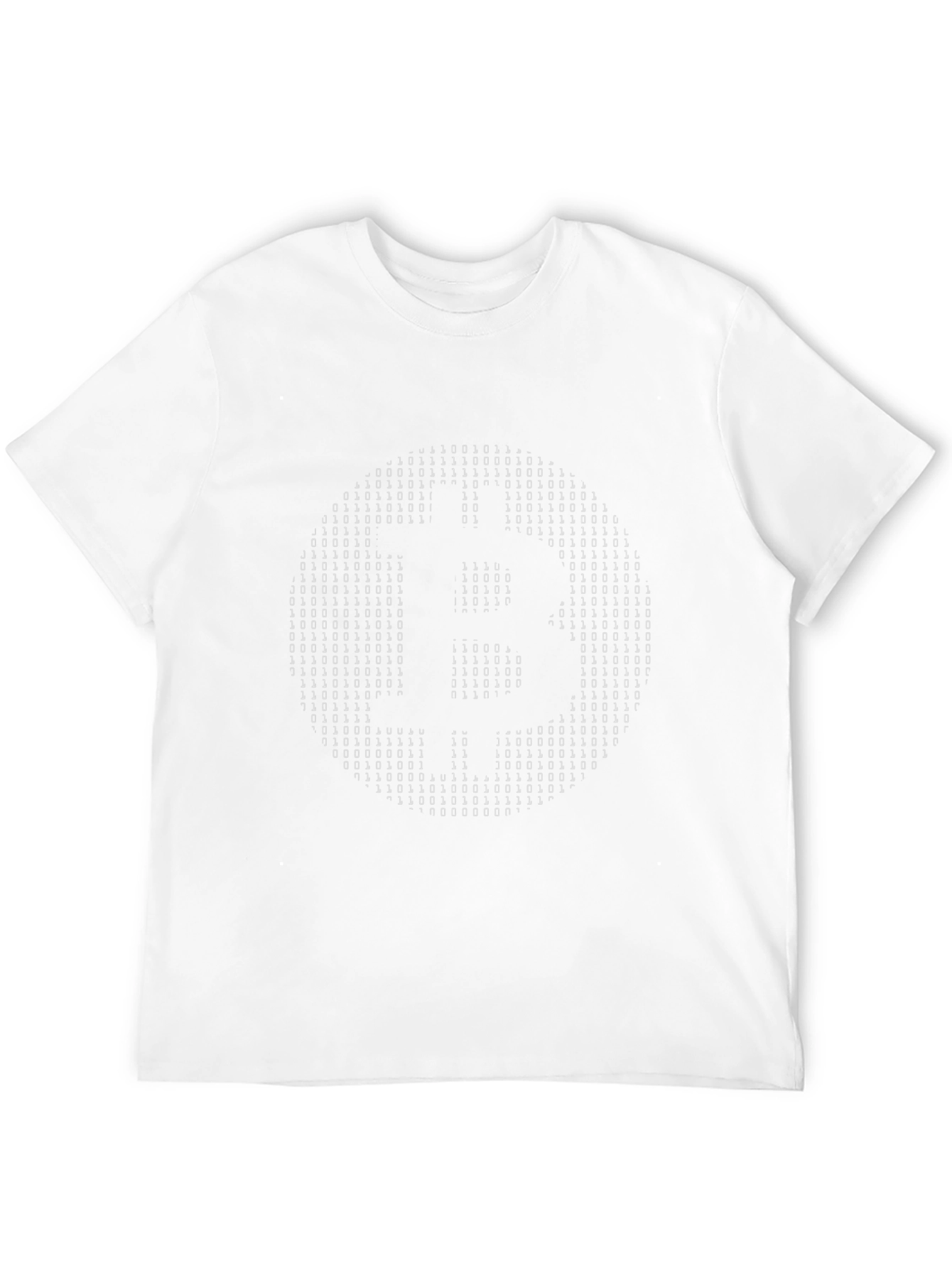 Bitcoin Binary Code Graphic Tee - Crypto T-Shirt