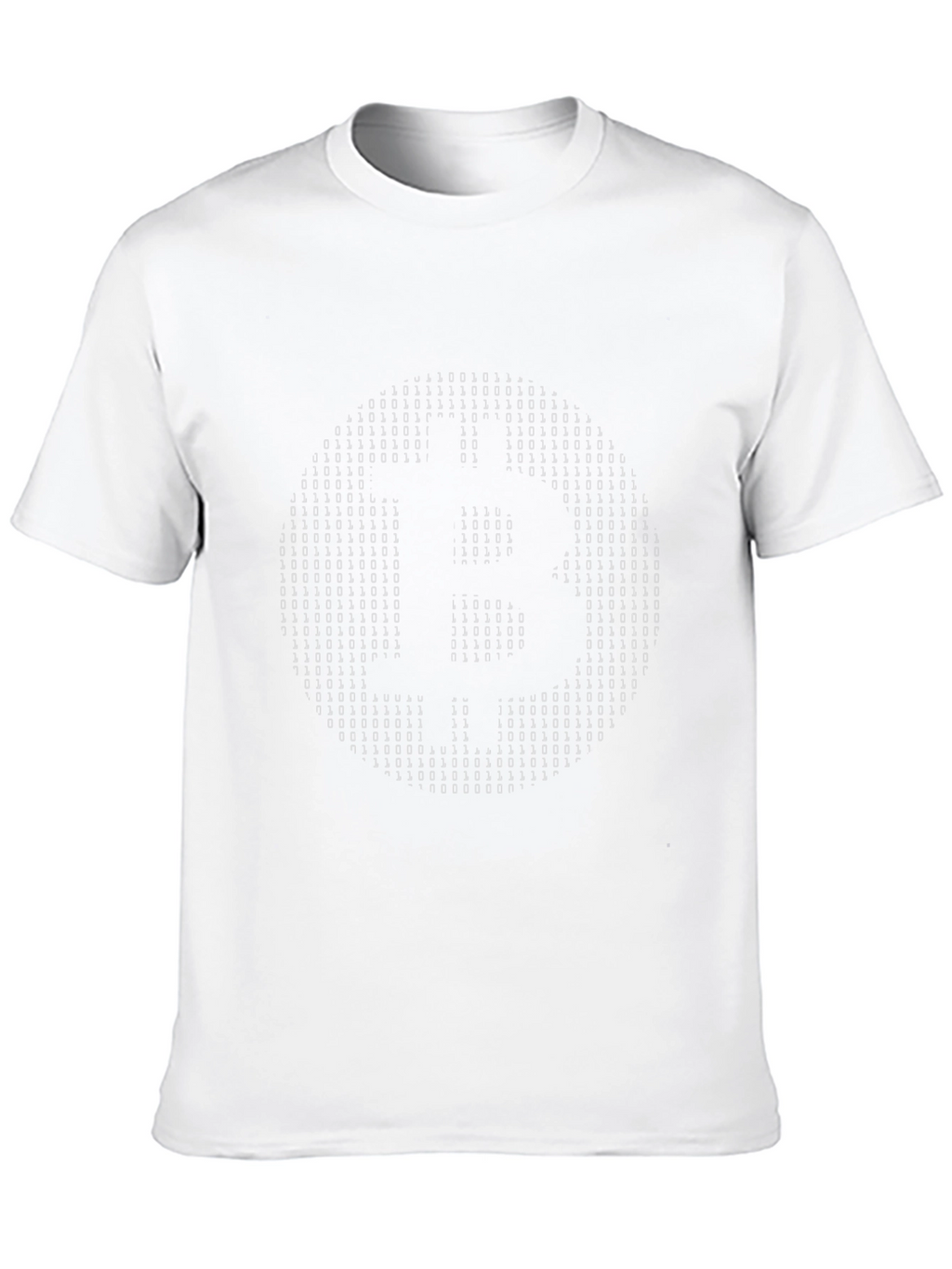 Bitcoin Binary Code Graphic Tee - Crypto T-Shirt