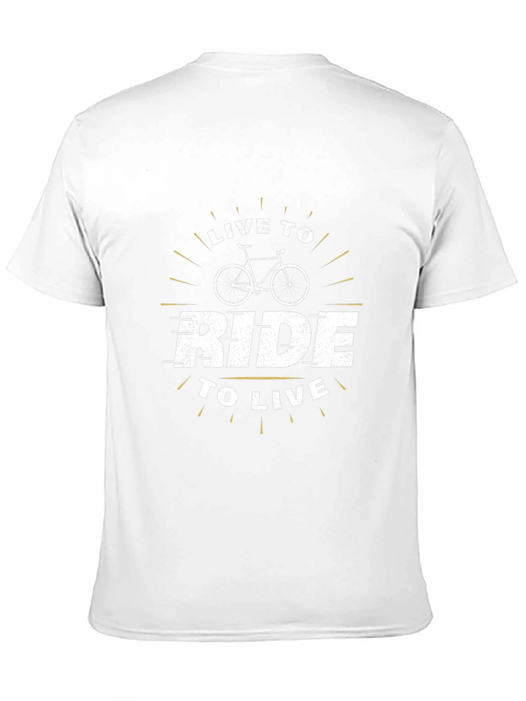 Live To Ride Black Graphic Tee