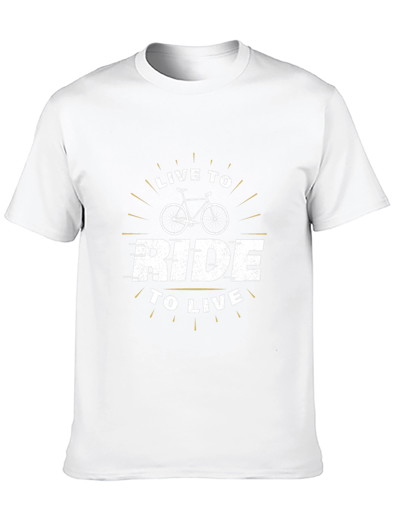 Live To Ride Black Graphic Tee