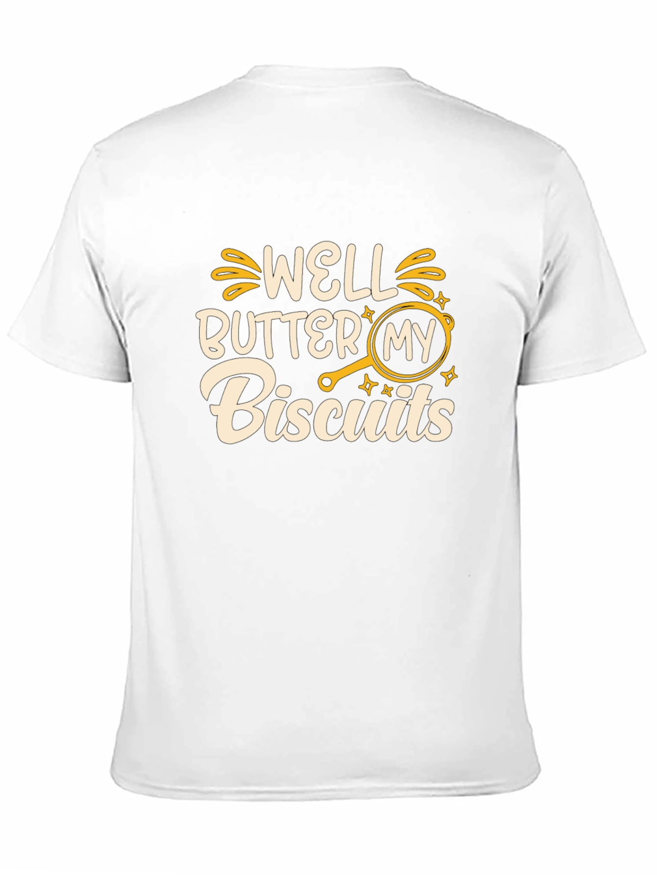 Well Butter My Biscuits Black Graphic Tee
