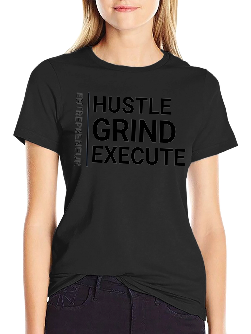 Hustle Grind Execute Entrepreneur T-Shirt