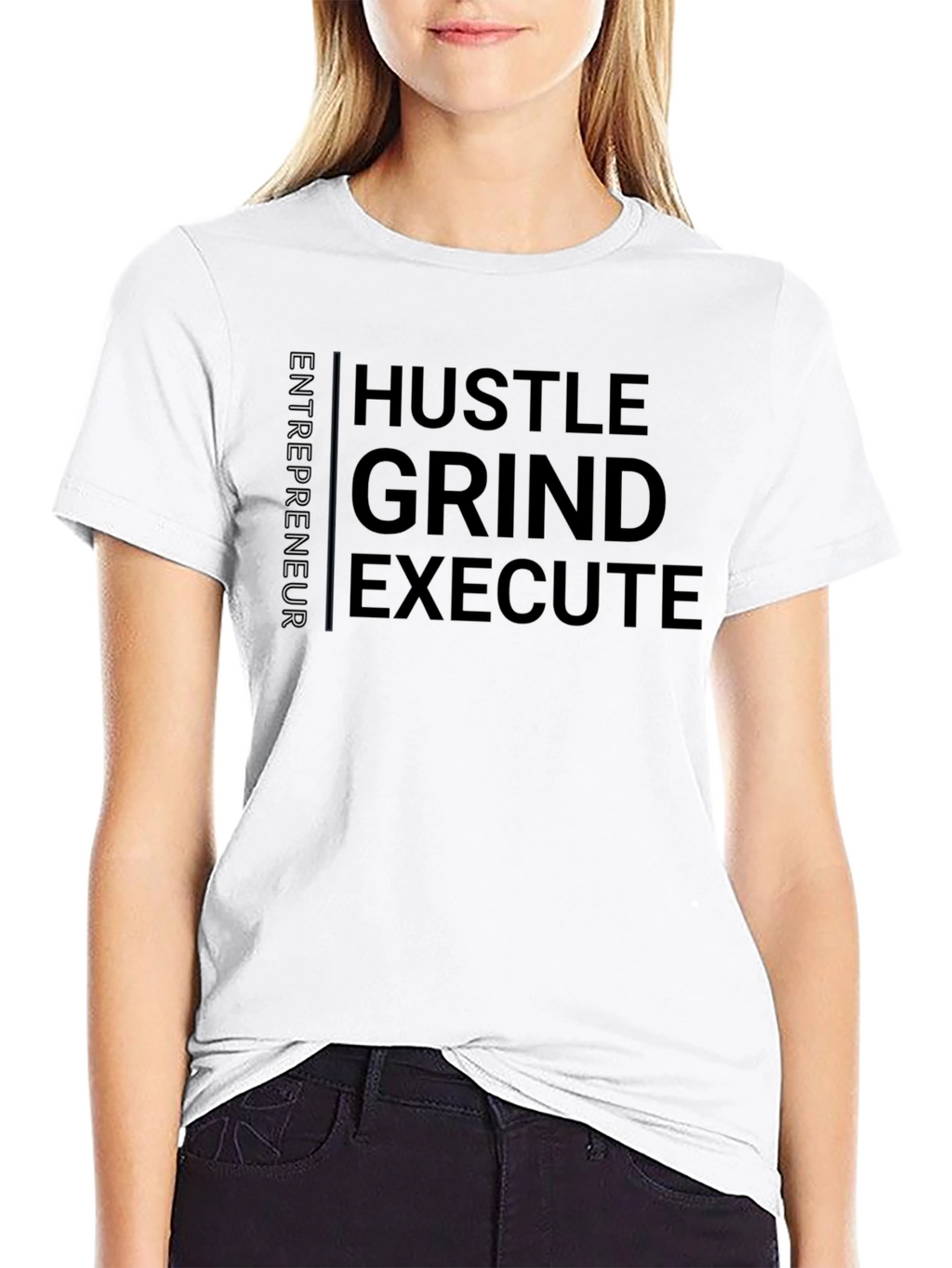 Hustle Grind Execute Entrepreneur T-Shirt