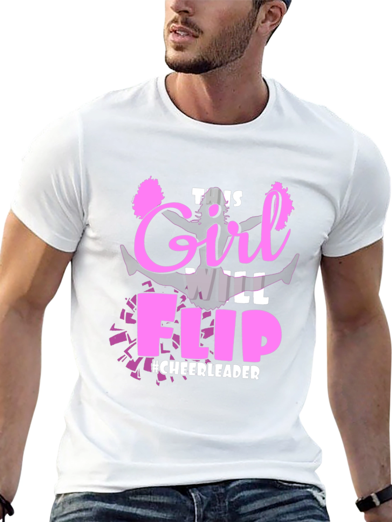 Cheerleader Flip T-Shirt for Girls
