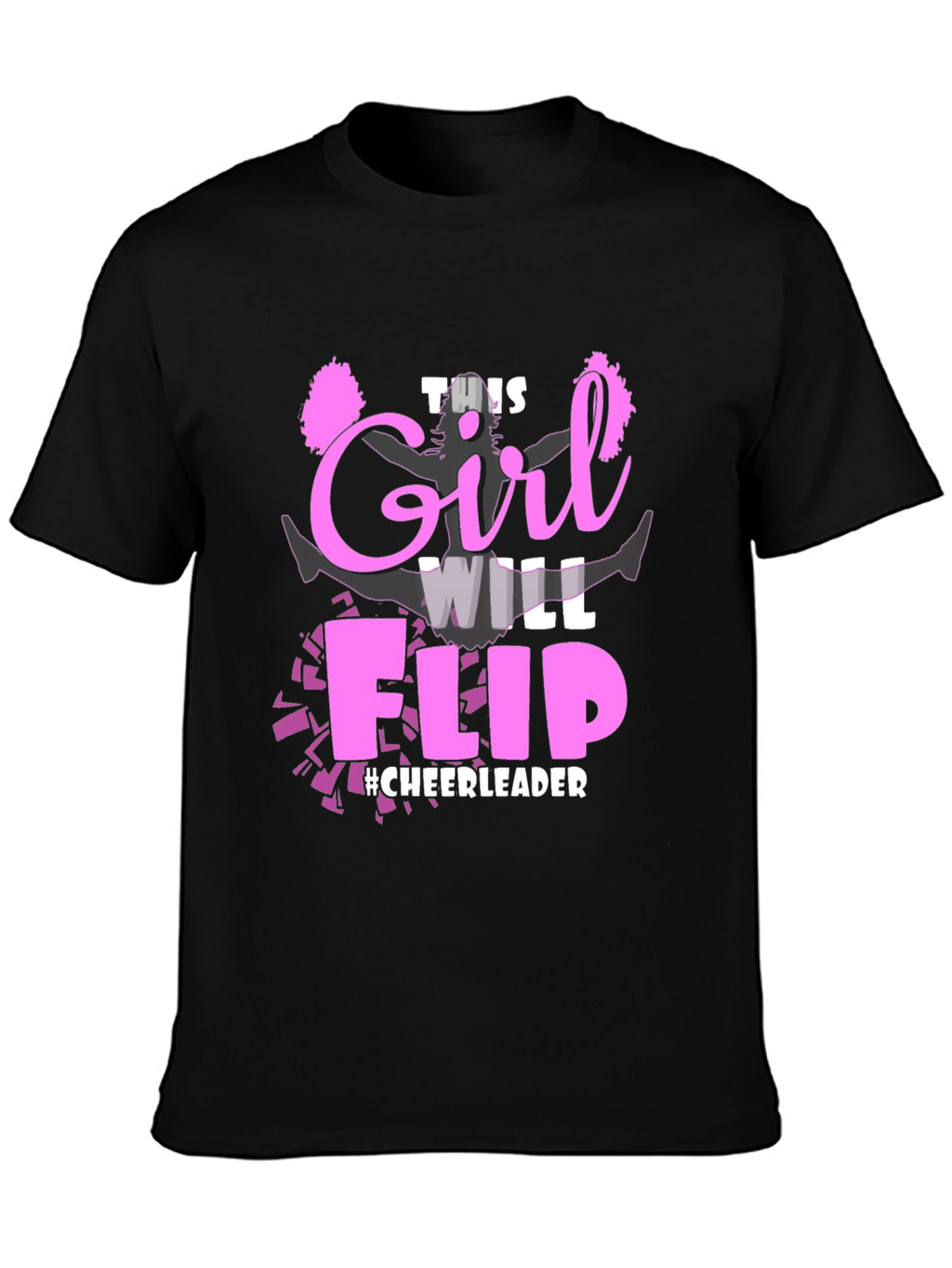 Cheerleader Flip T-Shirt for Girls