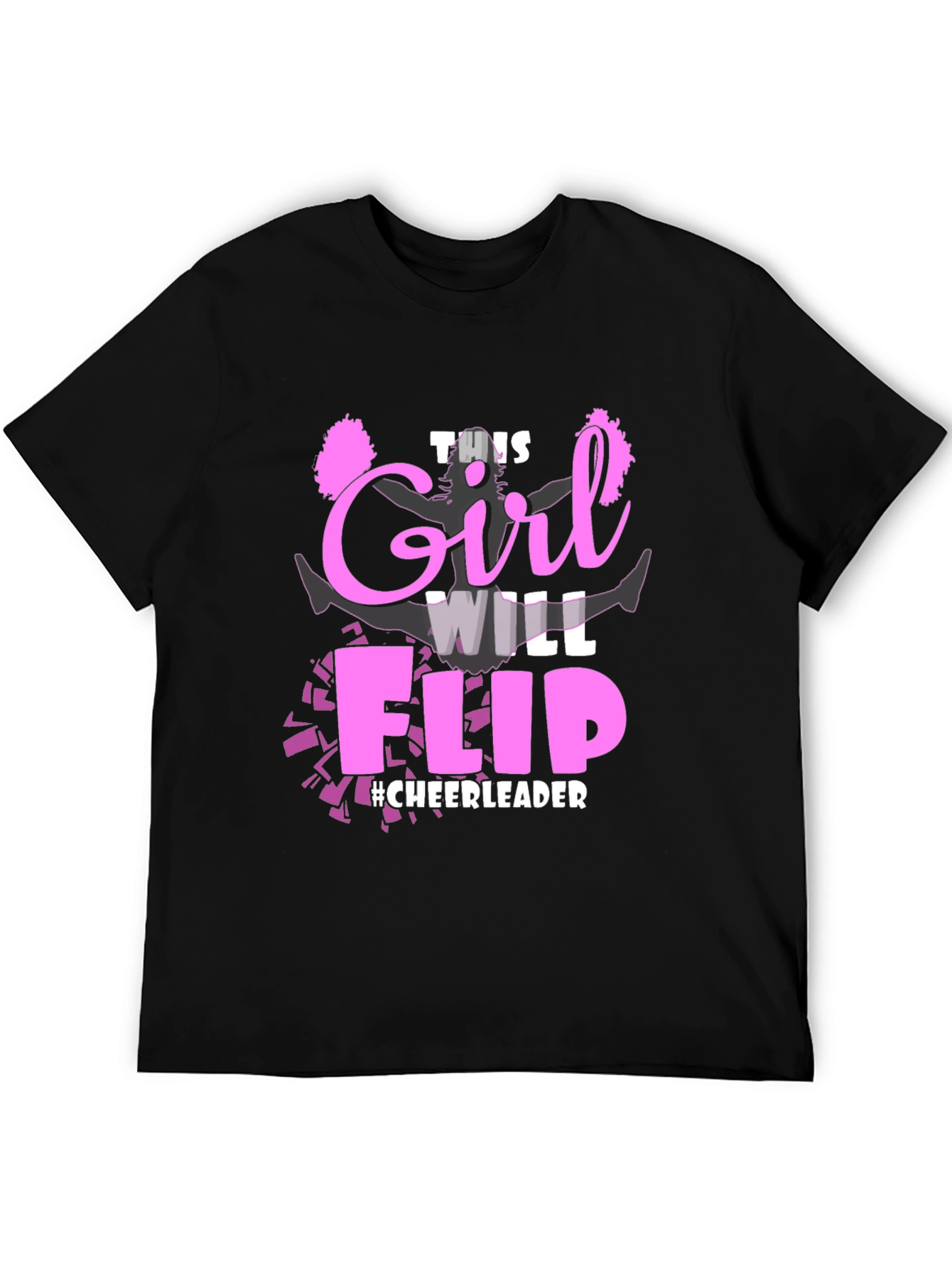 Cheerleader Flip T-Shirt for Girls
