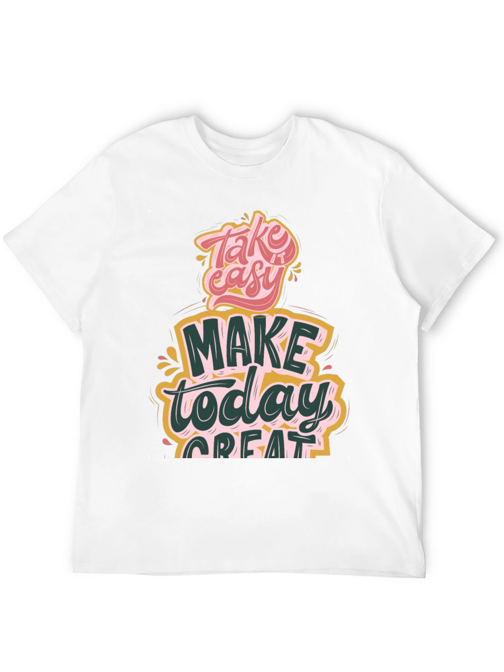 Take it Easy Graphic Tee - Trendy Comfort