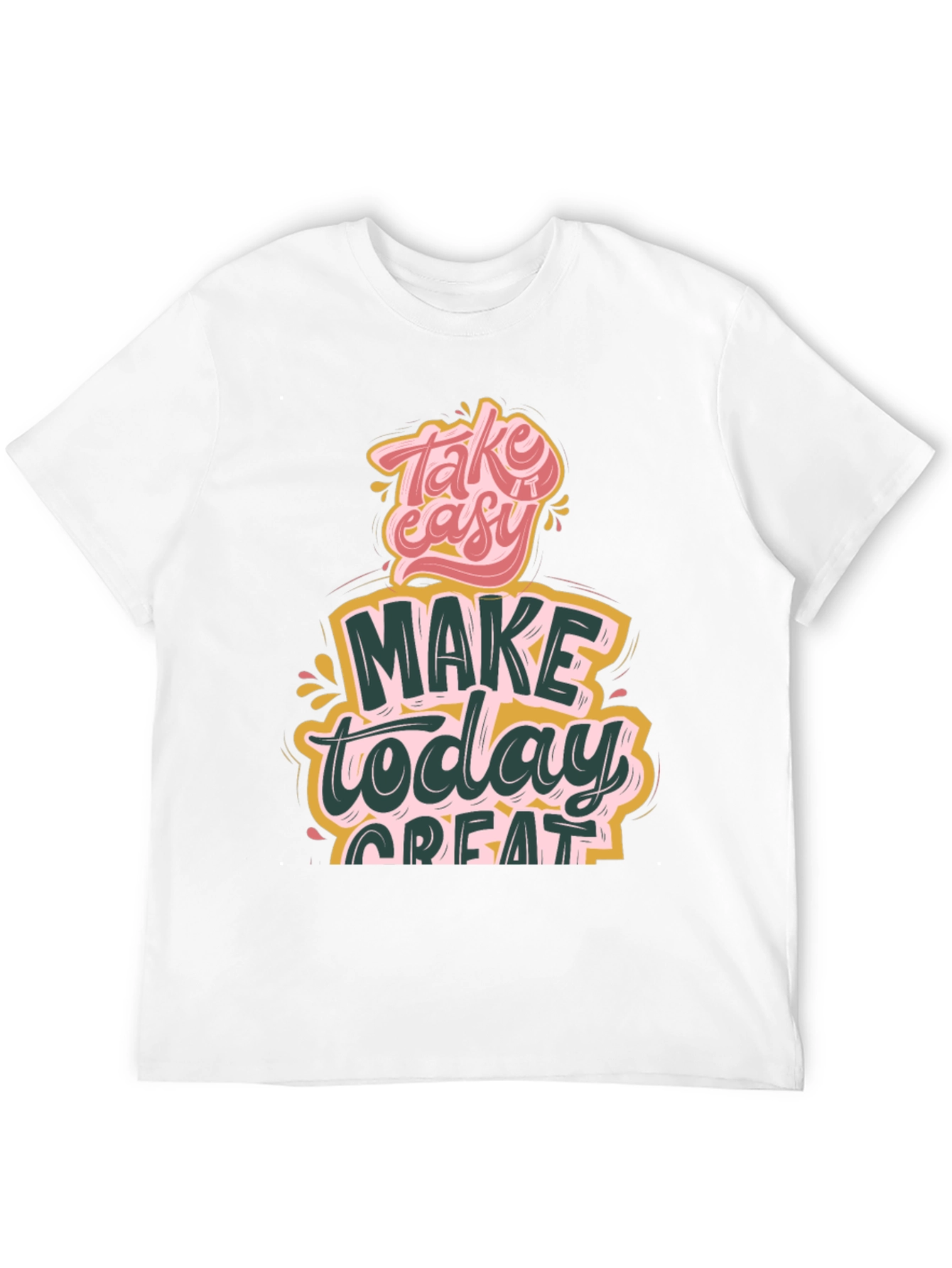 Take it Easy Graphic Tee - Trendy Comfort