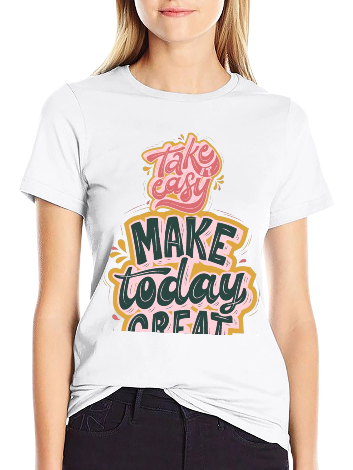 Take it Easy Graphic Tee - Trendy Comfort