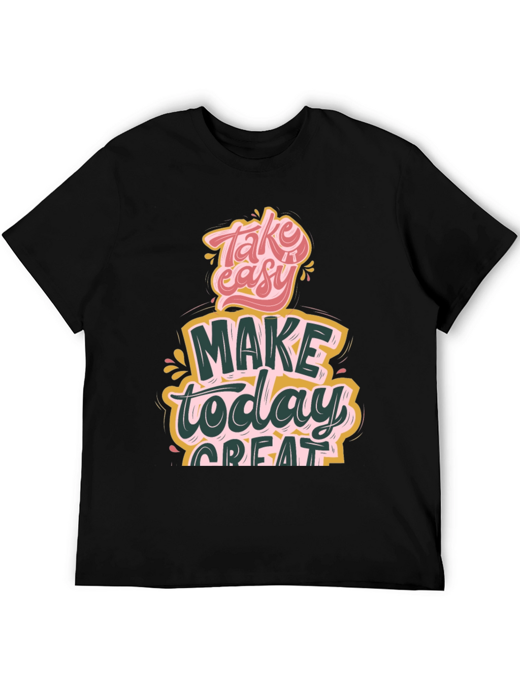 Take it Easy Graphic Tee - Trendy Comfort