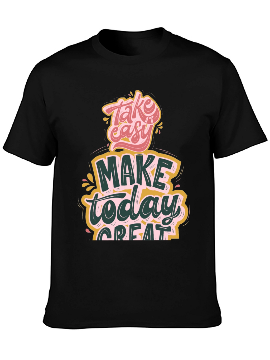 Take it Easy Graphic Tee - Trendy Comfort