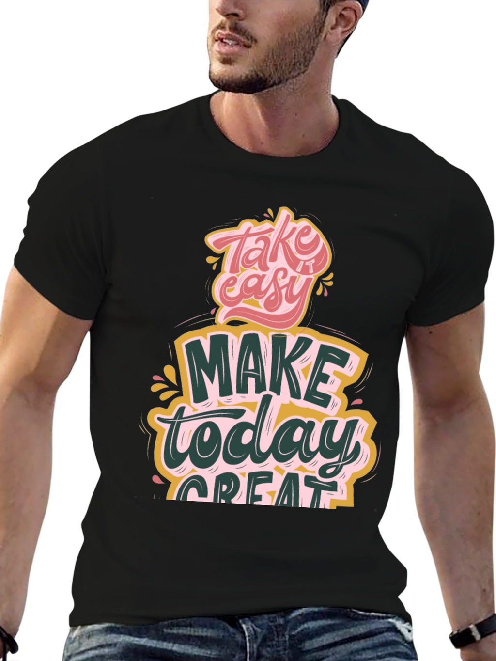 Take it Easy Graphic Tee - Trendy Comfort
