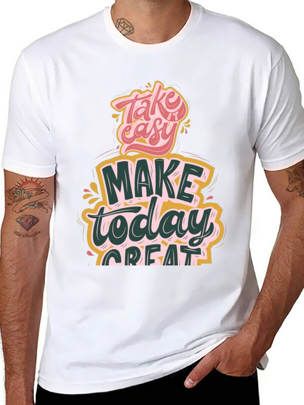 Take it Easy Graphic Tee - Trendy Comfort