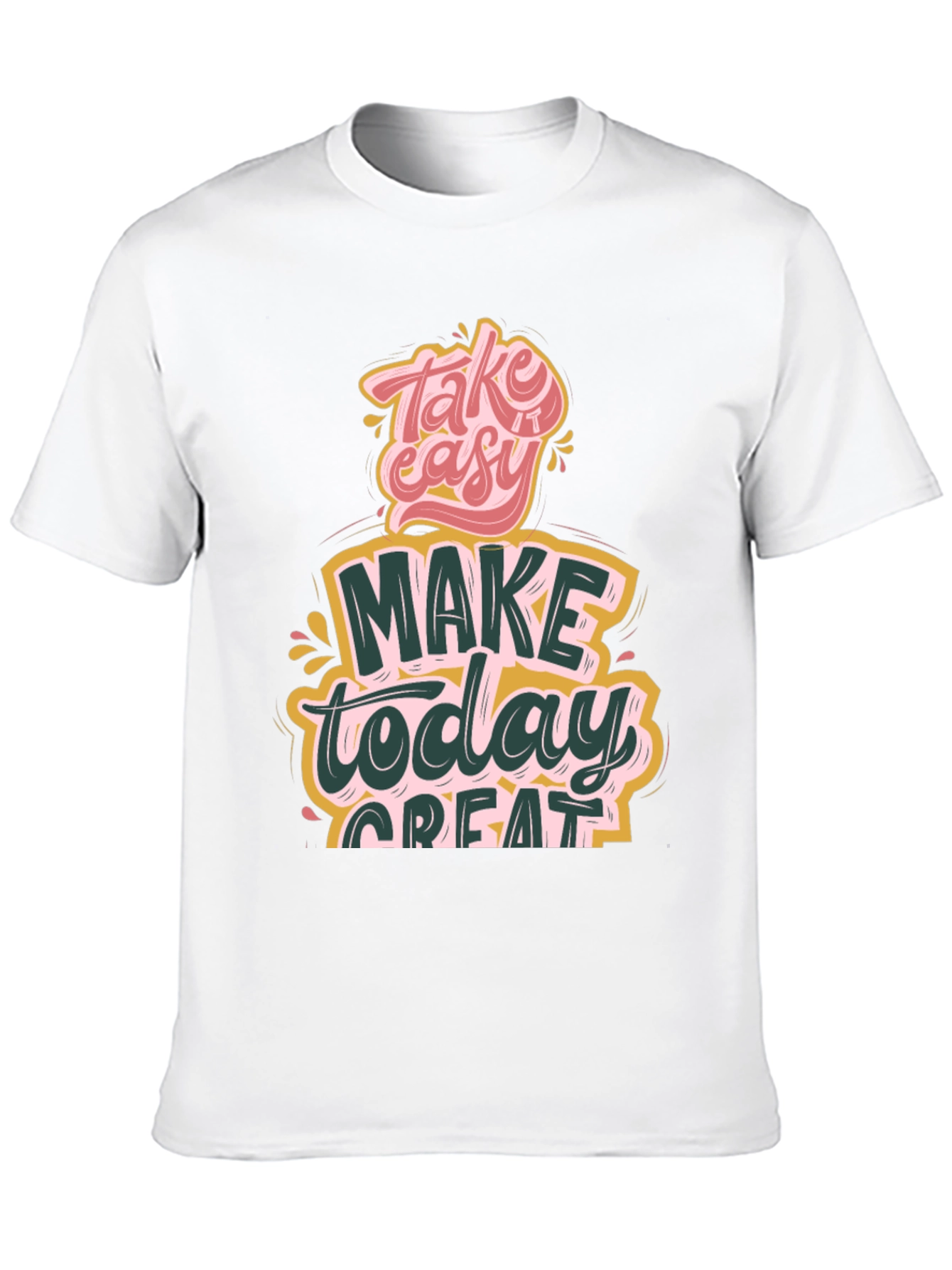 Take it Easy Graphic Tee - Trendy Comfort