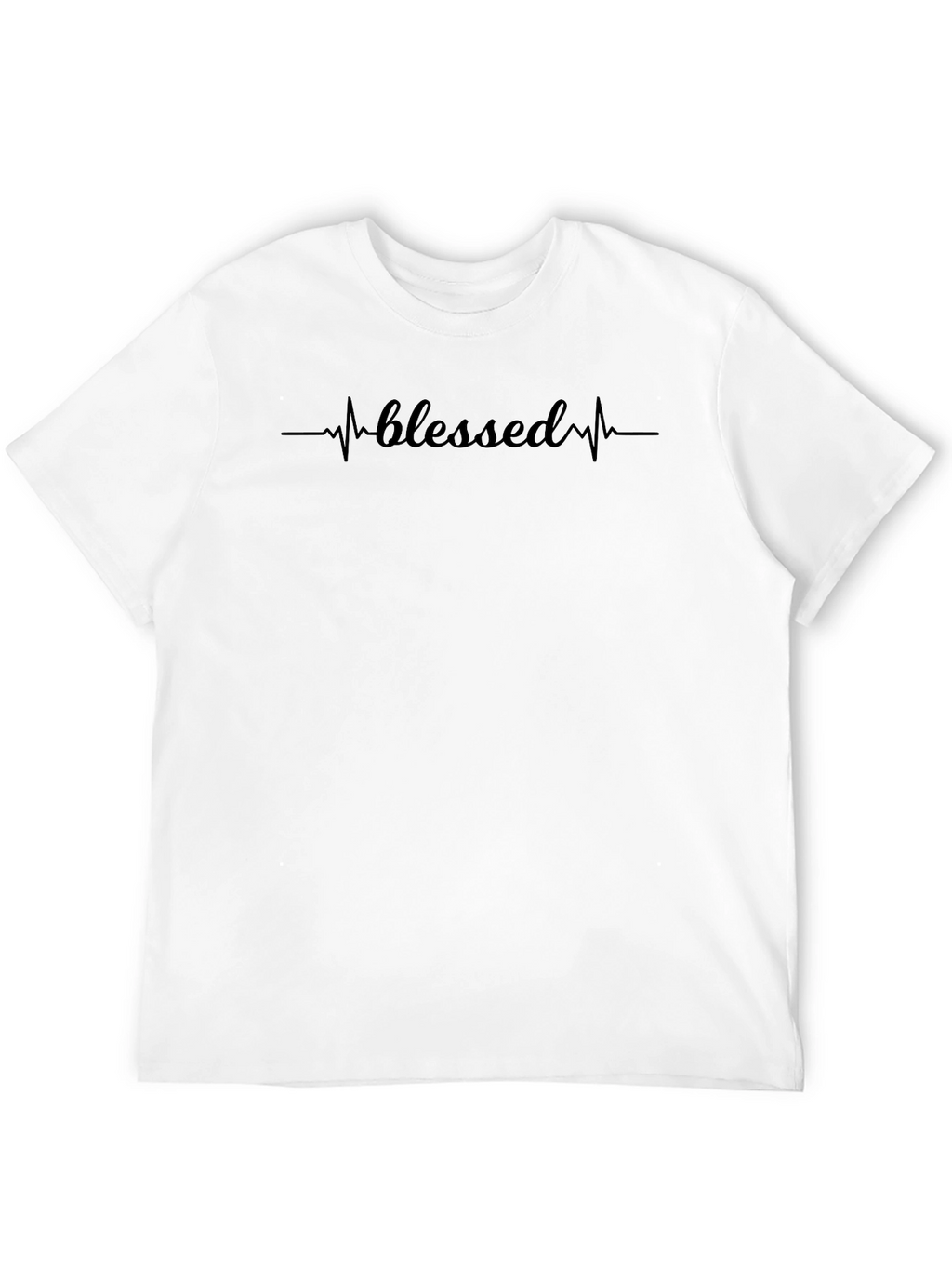 Blessed Heartbeat T-Shirt - Soft Cotton Tee