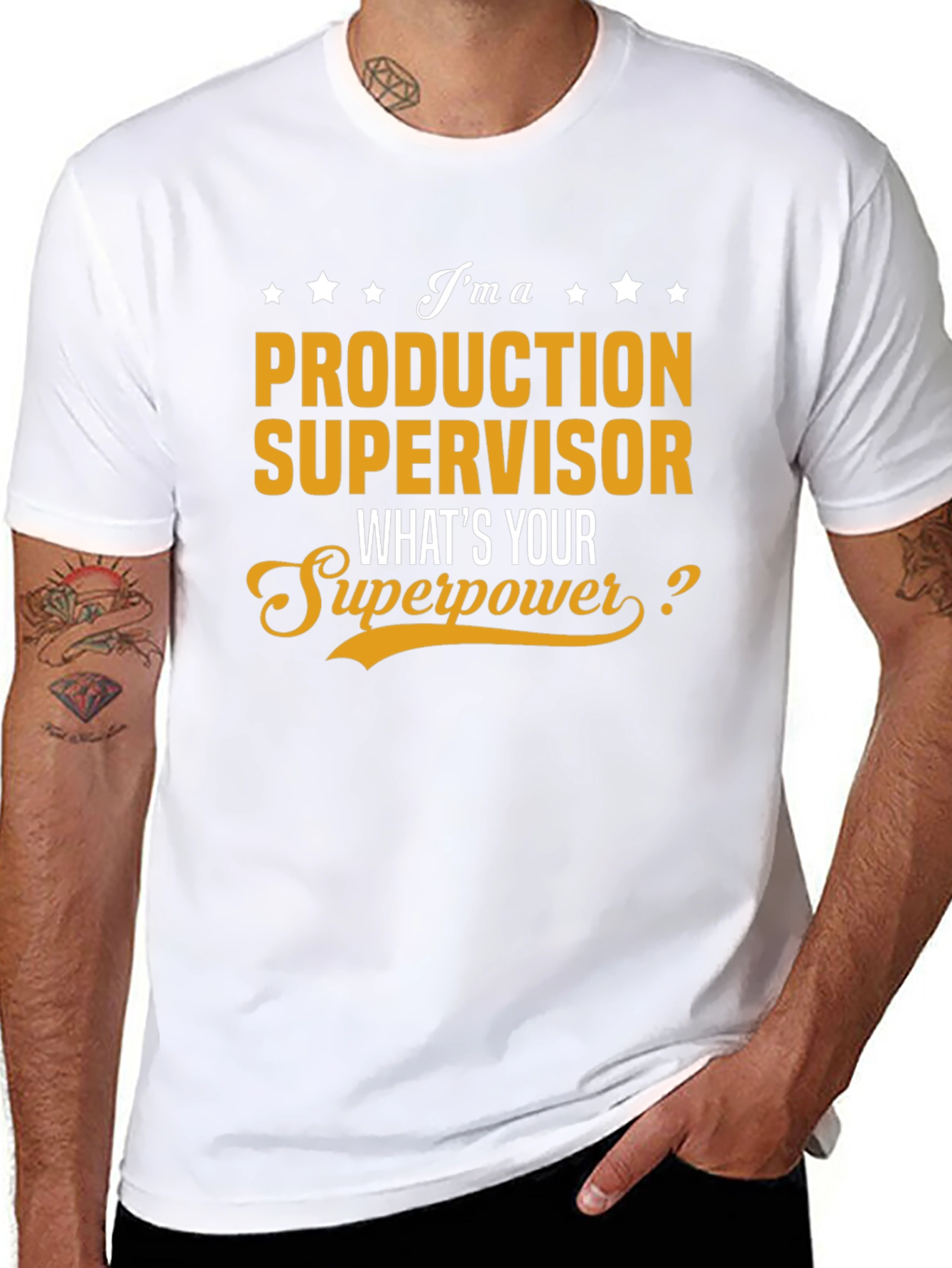 Production Supervisor Superpower T-Shirt