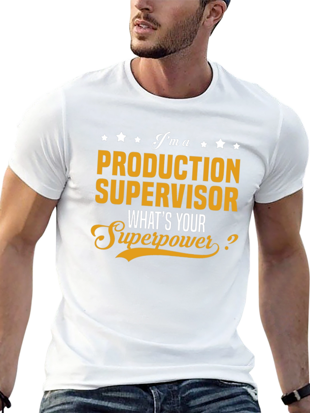 Production Supervisor Superpower T-Shirt