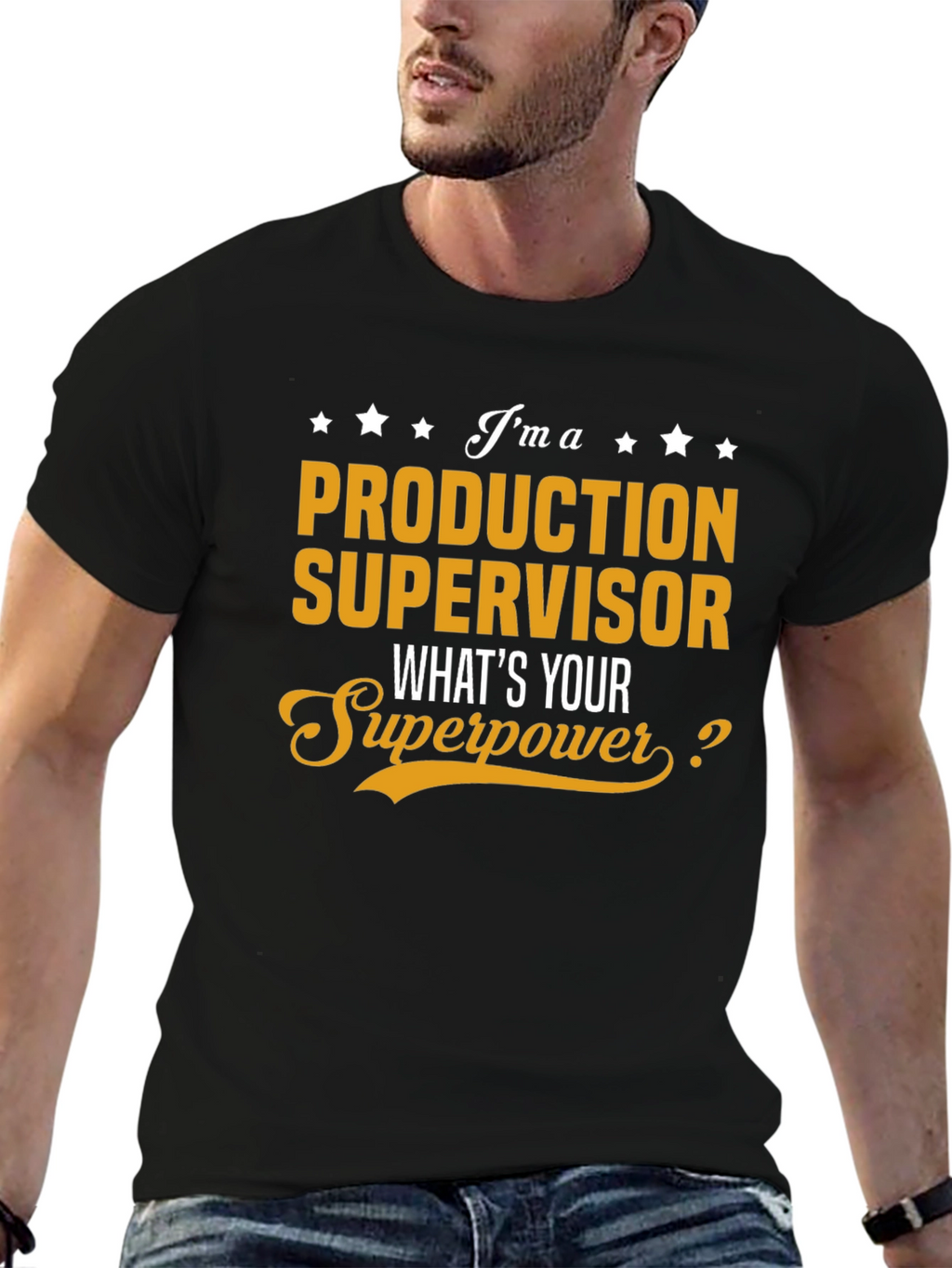 Production Supervisor Superpower T-Shirt