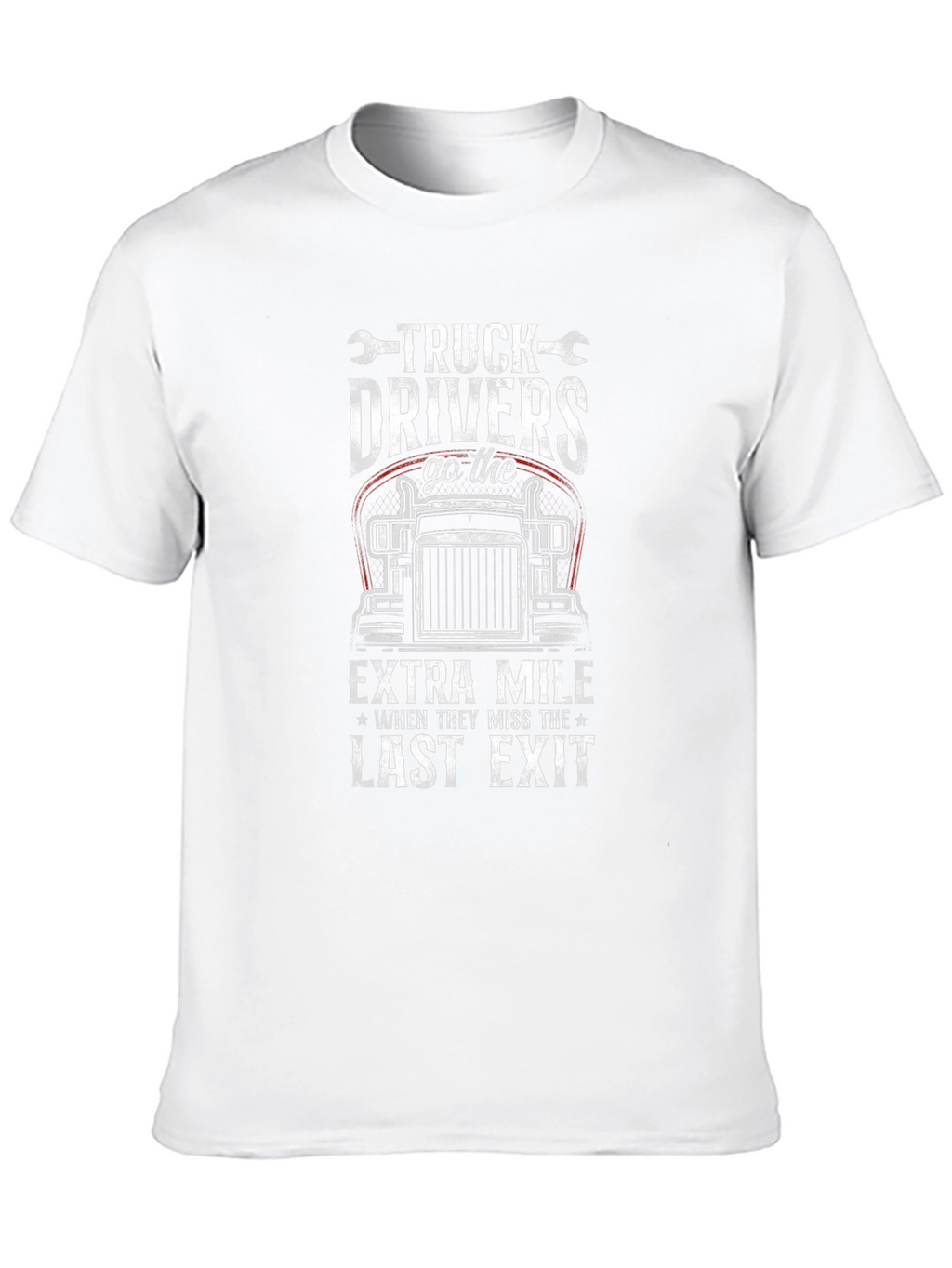 Truck Driver Extra Mile Graphic Tee