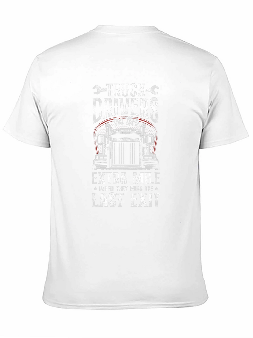 Truck Driver Extra Mile Graphic Tee