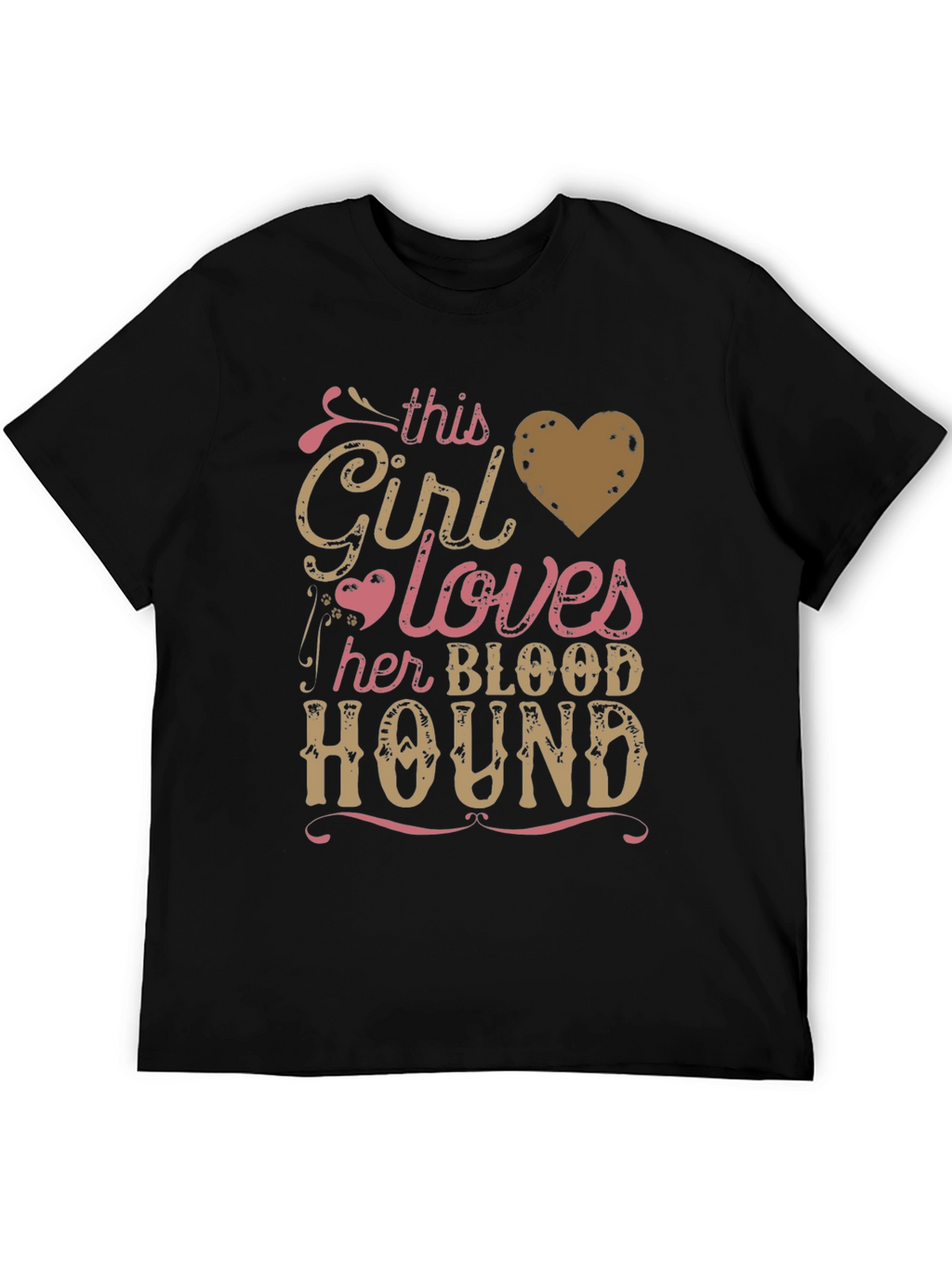 Girl Loves Her Bloodhound T-Shirt
