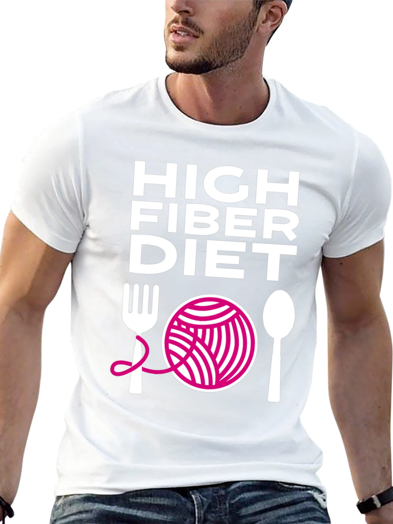 High Fiber Diet Graphic T-Shirt